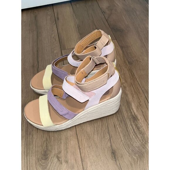 Sorel Cameron Multicolor Espadrille Wedge Sandal’s Women’s Size 7 - Picture 4 of 11